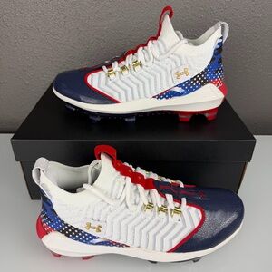 Under Armour Harper 9 Pro TPU USA Molded Baseball Cleats Men's 10 3027439-100